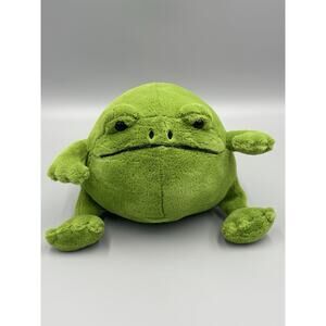 Green Frog Toad Chubby Plush 9” Stuffed Animal